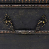 ZNTS Wooden Treasure Chest Large Black 60797