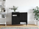 Sideboard Black Oak 60 x 35 x 70 cm 879488