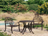 Bistro Set Bronze Cast aluminium Medium Durable Bistro Set 3070571