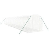 Greenhouse with Steel Frame White 28 m 14x2x2 m 3188033