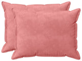 Cushion with Pillow HOUTEN 2 pcs Pink Velvet 936270