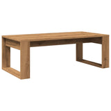 ZNTS Coffee Table Artisan Oak 102x50x35 cm Engineered Wood 856681