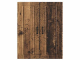 Wall Cabinet PORTO Old Wood 60 x 31 x 100 cm Engineered Wood 885493