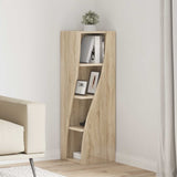 Corner Cabinet Sonoma Oak 32x32x102cm Engineered Wood 889857