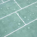 Decorative Stickers 20 pcs Grey Green 29 x 21 cm 42021246