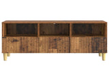 TV Cabinet Old Wood 102 x 34.5 x 50 cm Engineered Wood 894683