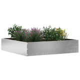 Lawn Edging 6 pcs Silver 60 x 60 x 13 cm Stainless Steel 874739