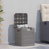 Garden Storage Box 90 L Brown 45685