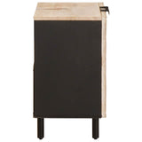 Bathroom Sink Cabinet White 62 x 33 x 58 cm Solid Mango Wood 4017883