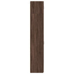 Slim Storage Cabinet Brown Oak 50x42.5x225 cm Engineered Wood 3281307