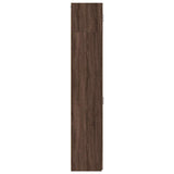 Slim Storage Cabinet Brown Oak 50x42.5x225 cm Engineered Wood 3281307