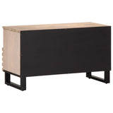 TV Cabinet 80x34x46 cm Solid Wood Mango 377522