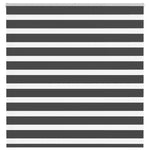 ZNTS Zebra Blind Black 150x100 cm Fabric Width 145.9 cm Polyester 4014219