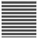 ZNTS Zebra Blind Black 150x100 cm Fabric Width 145.9 cm Polyester 4014219