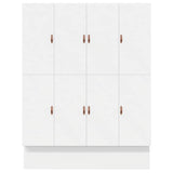 Storage Bed Frame with Drawer White 200 cm Engineered Wood 3335621