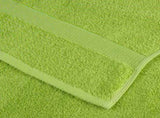 Premium Sauna Towels SOLUND 2 pcs Apple Green 80x200 cm 600 gsm 137506