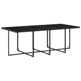 13 Piece Garden Dining Set with Cushions Black Poly Rattan 3210978