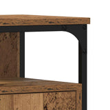 Bathroom Sink Cabinet Old Wood 60x30x60 cm Engineered Wood 862232