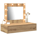 Dressing Table Brown 83 x 40 x 70 cm Engineered Wood 865234