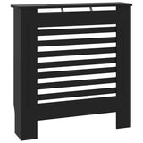 MDF Radiator Cover Black 78 cm 325564