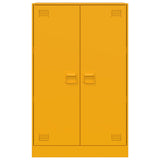 Sideboard Mustard Yellow 67x39x107 cm Steel 841664