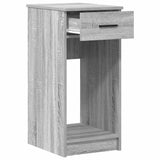 Computer Tower Stand with Drawer Grey Sonoma 35x45x77 cm 858745