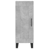 Highboard Concrete Grey 34.5x34x180 cm Engineered Wood 3199133
