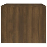 Coffee Table Brown Oak 80x50x40 cm Engineered Wood 819298