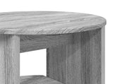 Side Cabinet Grey Sonoma 40 x 40 x 100 cm Engineered Wood 899849