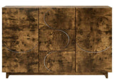 Sideboard Smoked Oak 85.5 x 31 x 75 cm Engineered Wood 8011554