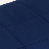 Weighted Blanket Blue 138x200 cm Single 10 kg Fabric 350737