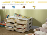 Kids Storage Unit, with Six Drawers - Cream T3398P347680