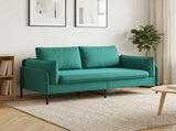 2-Seater Sofa 2-Seater Turquoise 188 x 81 x 89 cm Velvet 42048622