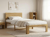 Single Bed Frame with Headboard ROSTOCK White 80 x 200 cm 903328