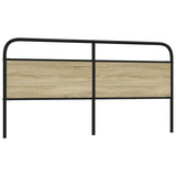 Replace Headboard Sonoma Oak 190 cm Steel and Engineered Wood 4100295