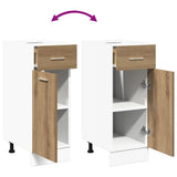 Drawer Bottom Cabinet Lyon Artisan Oak 30x46x81.5 cm Engineered Wood 856081