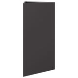 Garden Planter Black Triangular 40x34.5x75 cm Steel 851157