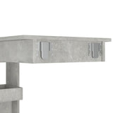 Wall Bar Table Concrete Grey 102x45x103.5 cm Engineered Wood 811785