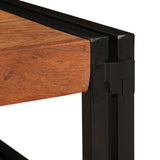 Bathroom Shelf for Brown 80 x 50 x 23 cm Solid Acacia Wood 4102758