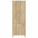 Cabinet Set 2 pcs Engineered Wood 3416747