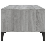 ZNTS Coffee Table Grey Sonoma 90x50x36.5 cm Engineered Wood 821074