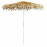 Bamboo Garden Parasol 270 cm with Banana Leaf Roof 41508