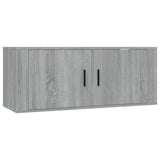 Wall-mounted TV Cabinets 3 pcs Grey Sonoma 100x34.5x40 cm 3188380