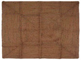Area Rug Grey 160 x 160 cm Jute 42010417