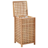 Laundry Bin 39x39x65 cm Solid Walnut Wood 247603