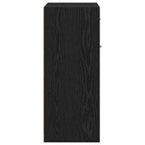Bathroom Cabinet Black Oak 60 x 33 x 80 cm Engineered Wood 862551