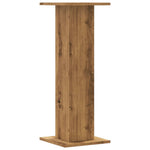 Plant Stands 2 pcs Artisian Oak 30x30x80 cm Engineered Wood 3307872