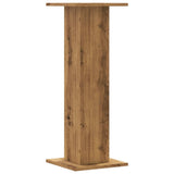 Plant Stands 2 pcs Artisian Oak 30x30x80 cm Engineered Wood 3307872