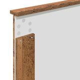 Bed Frame with Headboard Old Wood 75 x 190 cm Solid Pine Wood 3409424