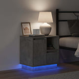 Bedside Cabinet 2 pcs Concrete Grey 50 x 34.5 x 50 cm 869585